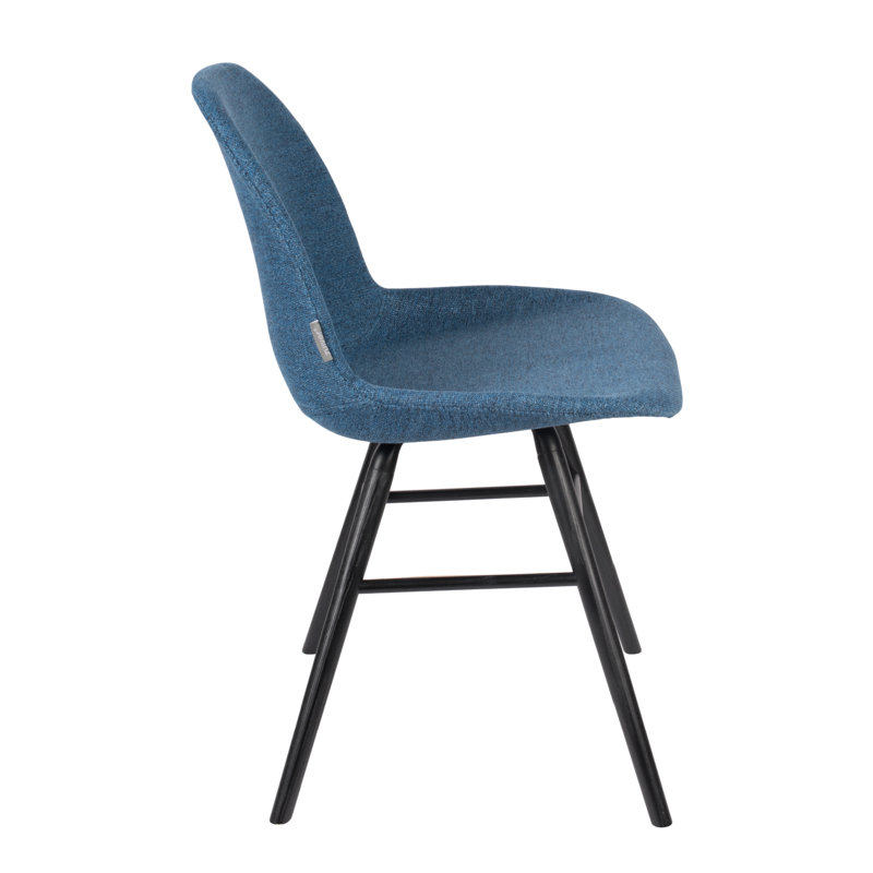 Albert Kuip Upholstered Dining Chair, Blue