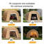 Abri de rangement de garage portatif en acier galvanisé Carport-129993674-129993673