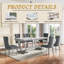 Rectangular 70.1"L X 35"W Dining Set-111570905-122919256-122920258