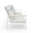 Townsend Metal Outdoor Sofa With Sunbrella Cushion-116233354