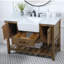 Meuble-lavabo simple 48 po avec dosseret Pelaghia-57367805