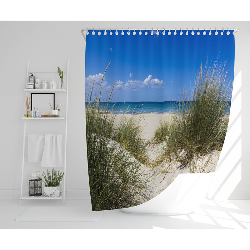 Elix 13 Piece Polyester Shower Curtain Set