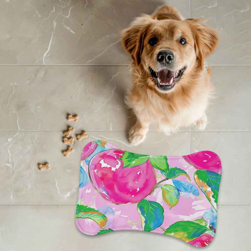 Tapis d'alimentation en forme d'os Preppy, 14"