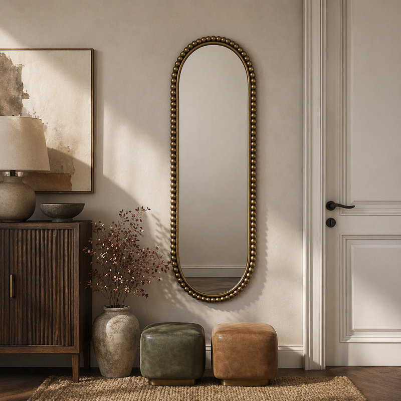 Miroir rétro Iron Art