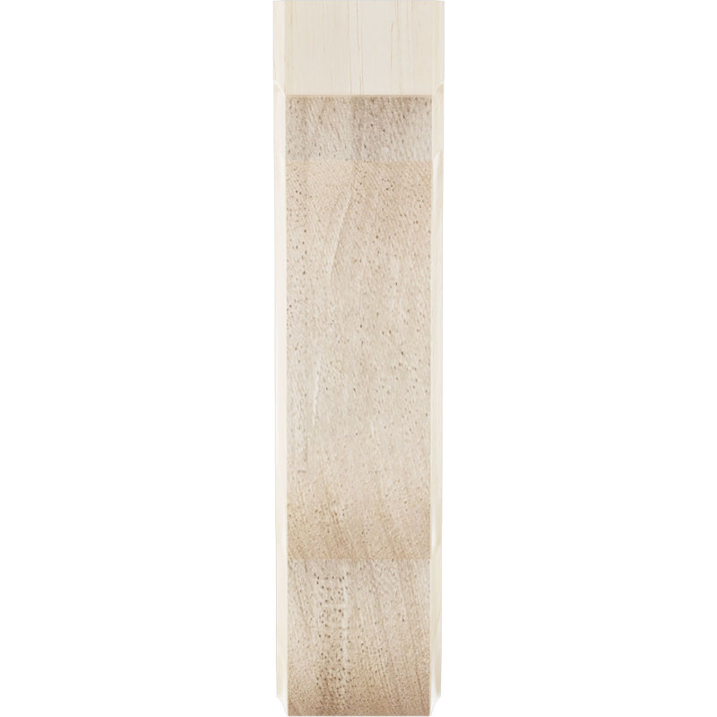 Support en bois d'hévéa l 1 3/4 po x P 5 po x H 7 1/2 po, Hévéa, 1,75 po X P 5 po X P 7,5 po H