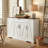 Four-Door Kitchen Island, Kitchen Trolley-1804752150