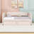 Upholstered Daybed with Trundle-712972535