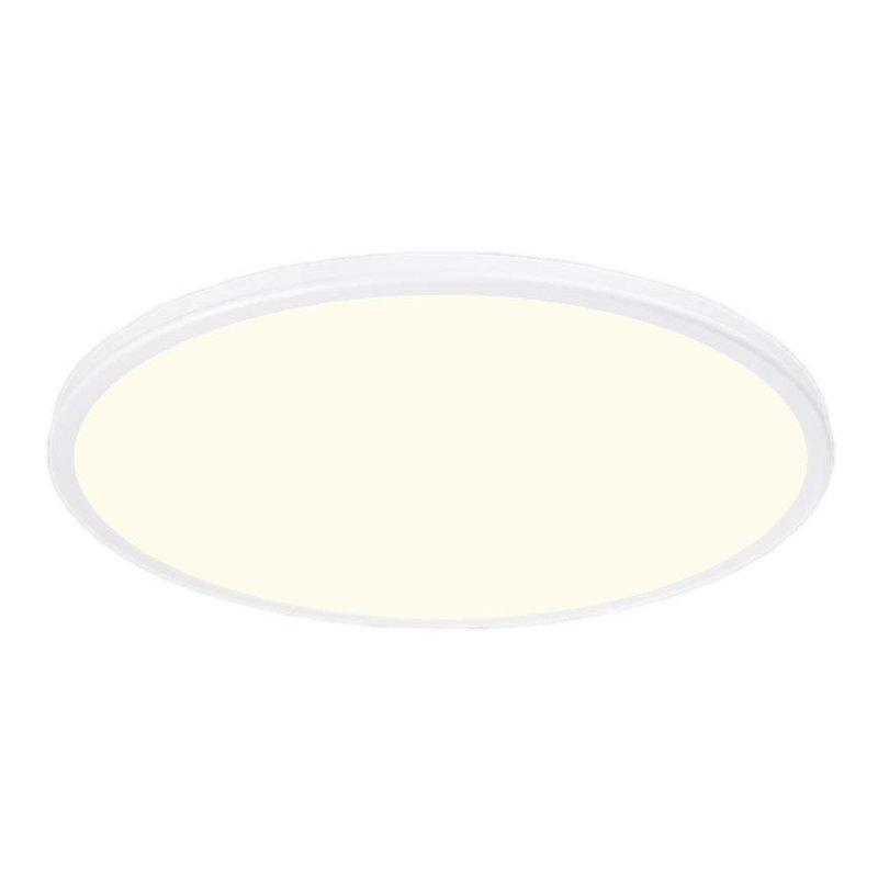 Stanwyck 1 - Light LED Flush Mount, 2700K, White, 0.88" H x 22" W x 22" D