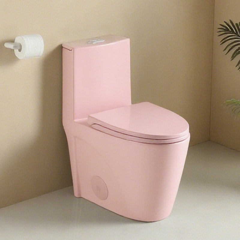 Toilette en céramique confortable économisant l'eau pour les maisons modernes