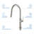 KIBI Fusion Pull Down Kitchen Faucet-93692712