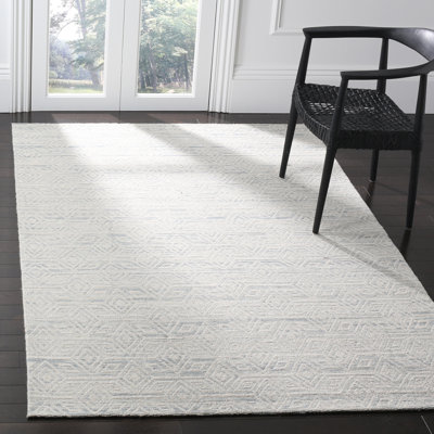 Kyle Hand Loomed Wool Geometric Rug