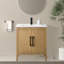 Meuble-lavabo simple 30 po avec comptoir en céramique Chambery-95759525-94426580-119156861