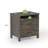 21.7" Nightstand with 2 Drawers(Set of 2)-1899125444