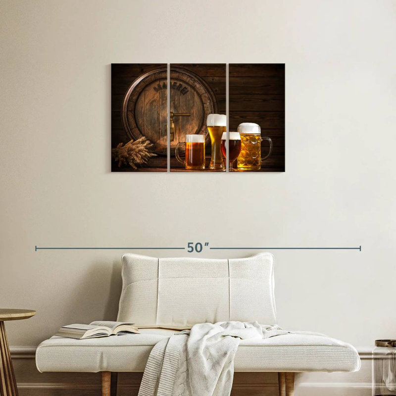 Yarlin Beer From The Barrel, 20" H x 33" W