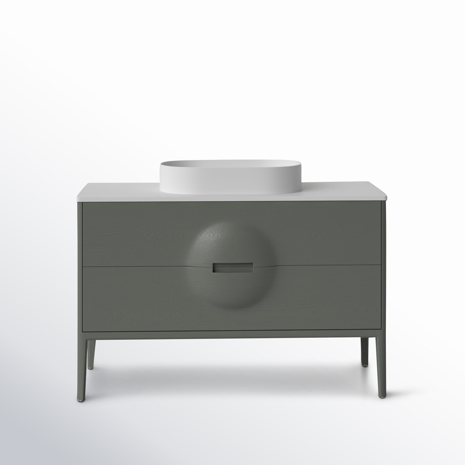 Colmar 48'' Single Bathroom Vanity, Olive Green