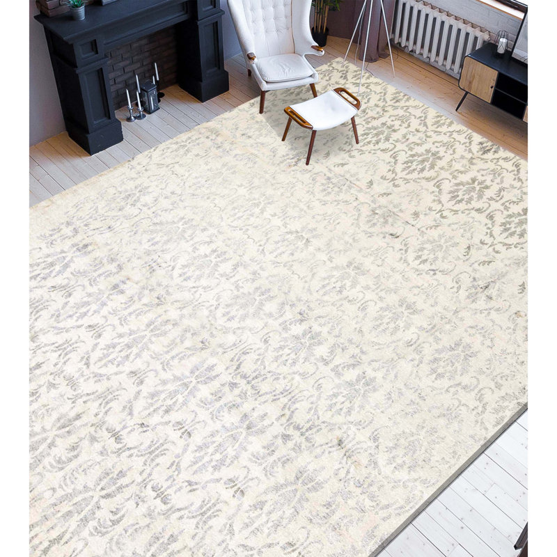 Damask Area Rug