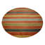 Tapis rayé orange / jaune / noir Vassar-559964652
