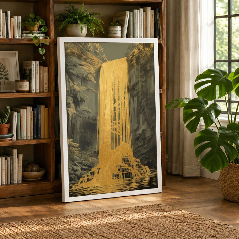 Print, 18x12 - 45.7 x 30.5 cm, Teal Border