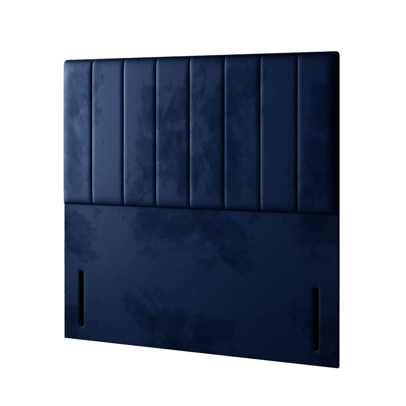 Hedley Upholstered Headboard, Double (4'6), Royal Blue