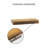 Philip Mango Solid Wood Floating Shelf with Live Edge-2109128102
