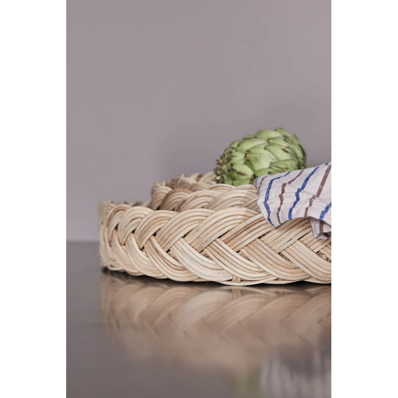 Maru Rattan Bread Basket, 10.24"