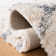 Triplett Fringe Shag Cream/Grey Area Rug