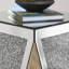 Ensemble de tables de bout en verre