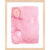 Pink Splash Print by Jacques Pilon