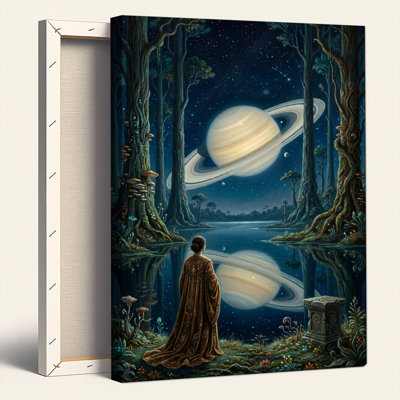 «Fantasy Forest», reproduction d'art sur toile, ensemble de 1