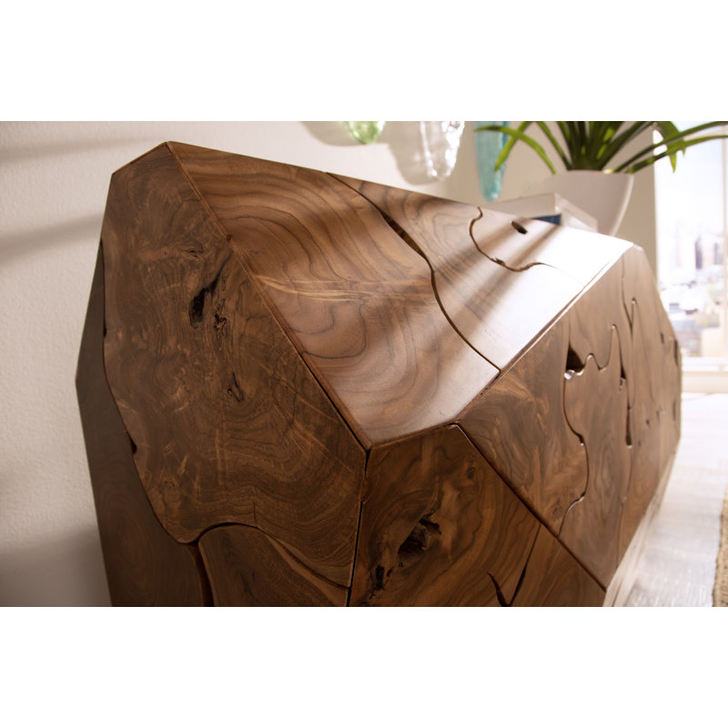 Prism Console Table, Natural