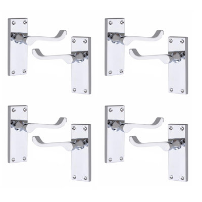  Scroll Lever Latch Door Handles