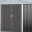 10 ft. W x 8 ft. D Apex Metal Garden Shed