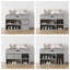 Shoe Bench With Fabric Drawer-491623550