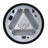 8" LED Cardinal Lantern Water Globe Usb