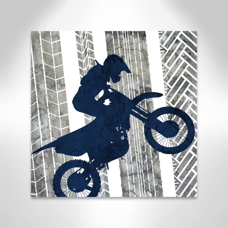«Juvenile Motocross Motocross 1», art sur toile, H 24 po x l 24 po x P 1,5 po