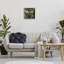 «Blooming Botanicals & Dragonfly», art de la giclée encadrée, design par Jacob Q-114315901-114315902