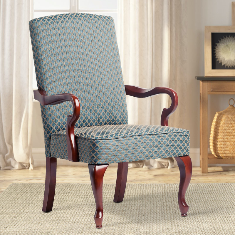 Arliana Upholstered Armchair, Blue