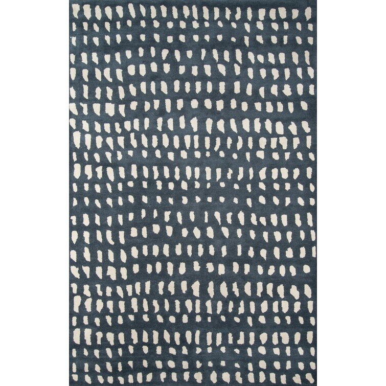 7 x 9 ft Grey White Living Room Wool Area Rug Hand Tufted Soft Carpet –  MystiqueDecors By AK