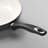 CS KOCHSYSTEME Aluminum Non-Stick Frying Pan with Lid-86365069-86365068