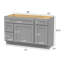 Base de meuble-lavabo simple 51 po seulement-94091272