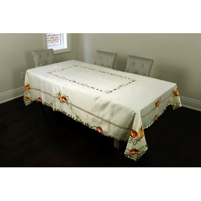 Buiron Floral Thanksgiving Tablecloth