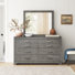 Brorfelde 62.25 " W 6 - Drawer Dresser