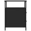 Dura 44cm W Iron Bedside Table-109785350