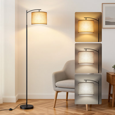 62.2 Inch Floor Lamp for Living Room with Remote Control