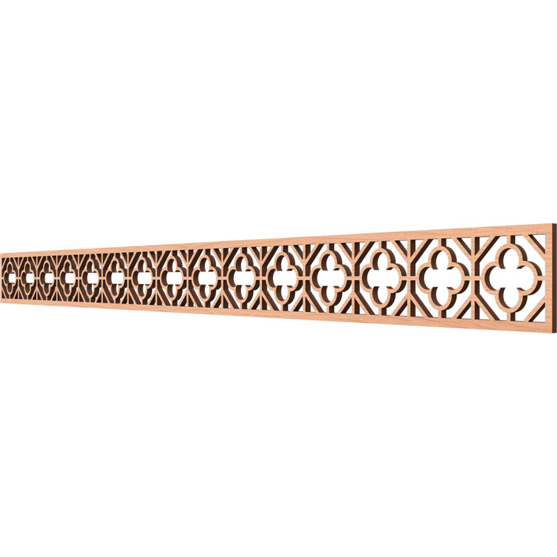 Moulure Hazelton, Aulne, H 4 po x l 46,375 po x P 0,375 po