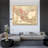 Williston Forge Vintage Maps Gallery Wrapped Canvas Art Titled: Mexico 1862