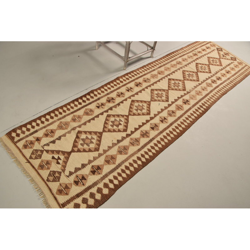 Tapis turc Anatolian beige fait à la main idéal pour la chambre à coucher, la cuisine et le salon