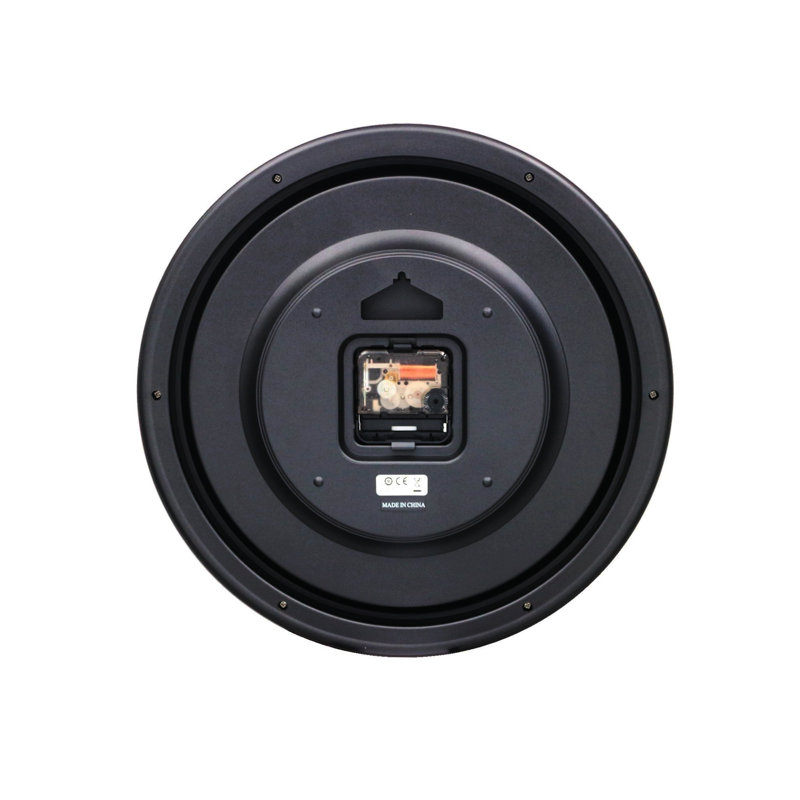 Seiko 13" Brown Wood Finish Wall Clock