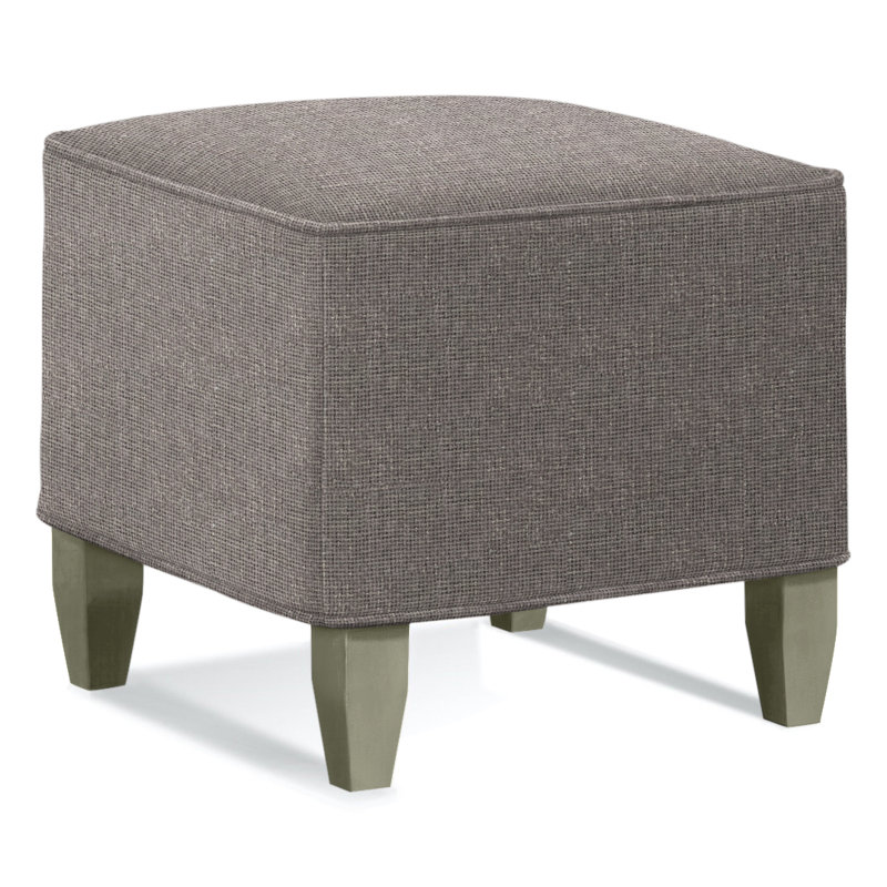 Brooklyn Square Ottoman, Beige Performance Fabric Polypropylene/Olefin, Graystone