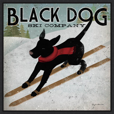 " Black Dog Ski Co " by Ryan Fowler